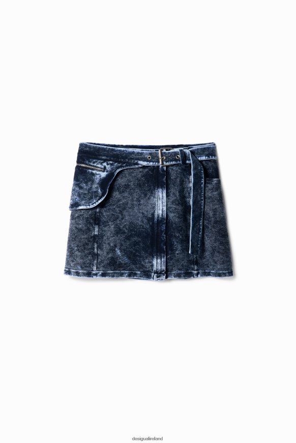 Desigual Women Nathy Peluso bum-bag mini skirt Clothing PFVZ0B871