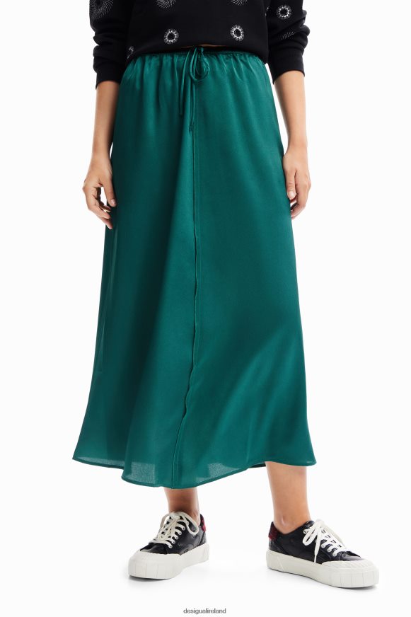 Desigual Women Satin midi skirt Clothing PFVZ0B268