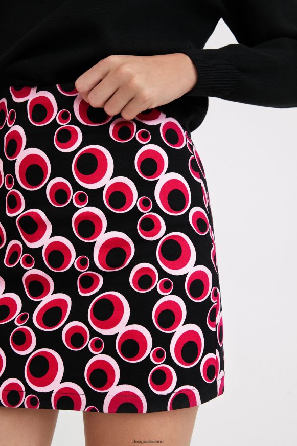 Desigual Women Slim circle miniskirt Clothing PFVZ0B587