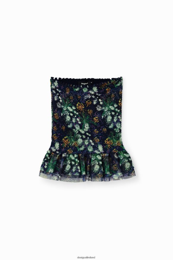 Desigual Women Slim floral mini skirt Clothing PFVZ0B672