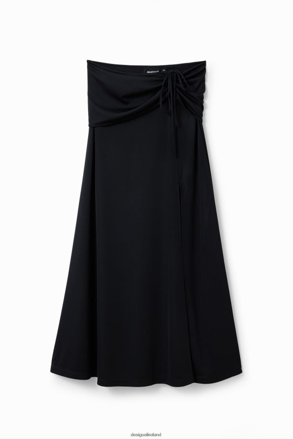 Desigual Women Slit midi skirt Clothing PFVZ0B840