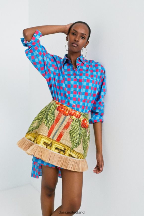 Desigual Women Stella Jean short skirt Clothing PFVZ0B5
