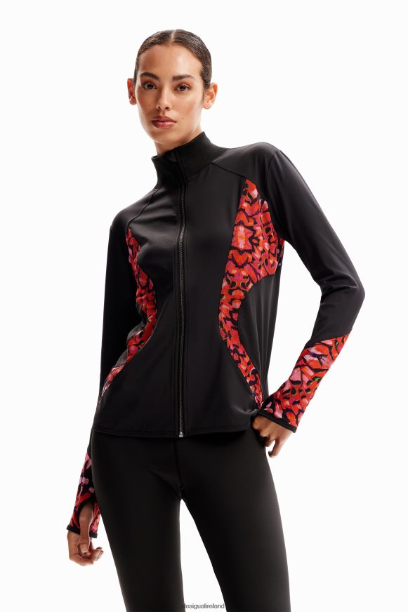 Desigual Women Butterfly sporty jacket Clothing PFVZ0B157