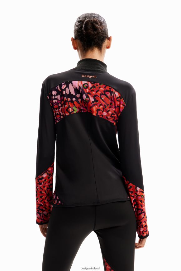 Desigual Women Butterfly sporty jacket Clothing PFVZ0B157