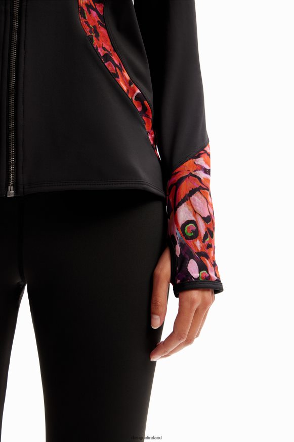 Desigual Women Butterfly sporty jacket Clothing PFVZ0B157