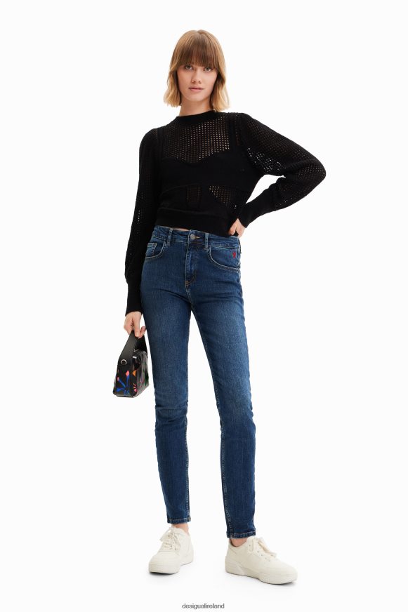 Desigual Women Knit corset pullover Clothing PFVZ0B440