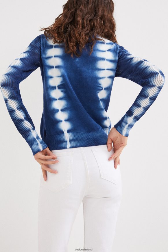 Desigual Women Knit tie-dye jumper Clothing PFVZ0B1113