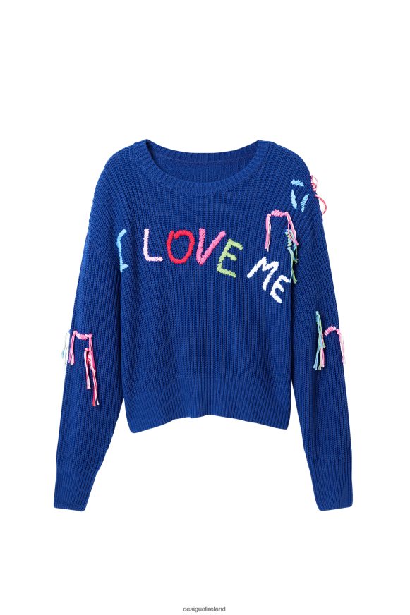 Desigual Women Love me pullover Clothing PFVZ0B416