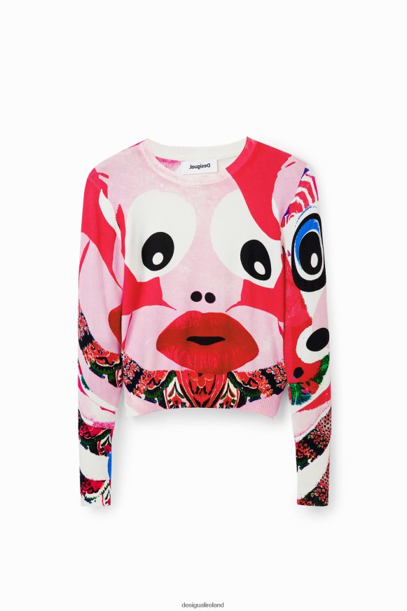 Desigual Women M. Christian Lacroix face pullover Clothing PFVZ0B285