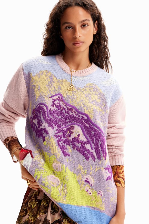 Desigual Women M. Christian Lacroix landscape pullover Clothing PFVZ0B231