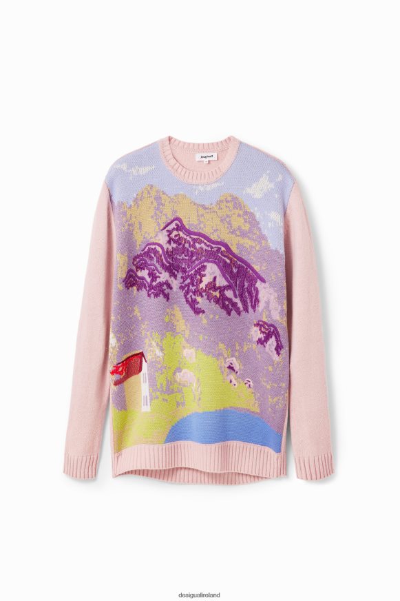 Desigual Women M. Christian Lacroix landscape pullover Clothing PFVZ0B231