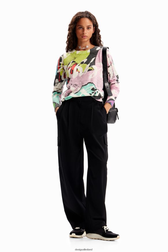 Desigual Women M. Christian Lacroix multicolour pullover Clothing PFVZ0B102