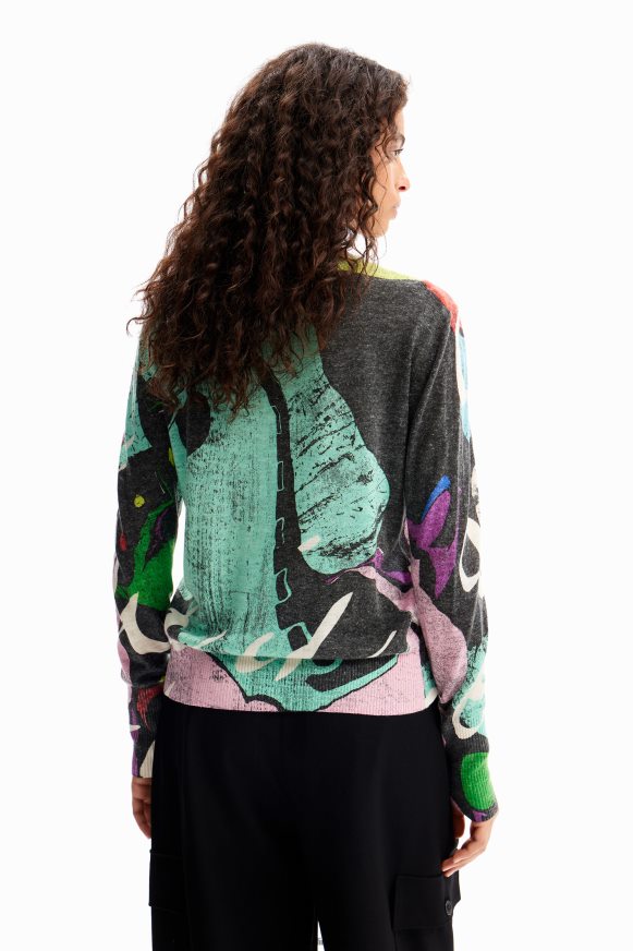 Desigual Women M. Christian Lacroix multicolour pullover Clothing PFVZ0B102