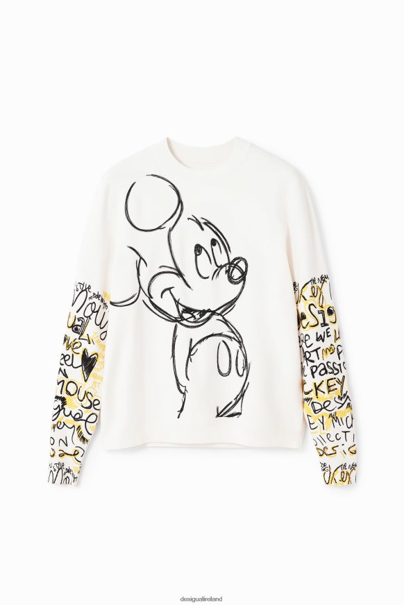 Desigual Women Mickey Mouse embroidered pullover Clothing PFVZ0B15