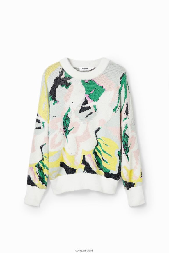Desigual Women Oversize arty pullover Clothing PFVZ0B210