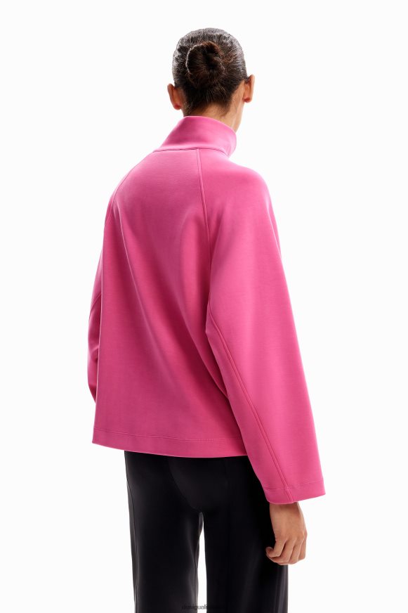 Desigual Women Oversize sport sweatshirt Clothing PFVZ0B156