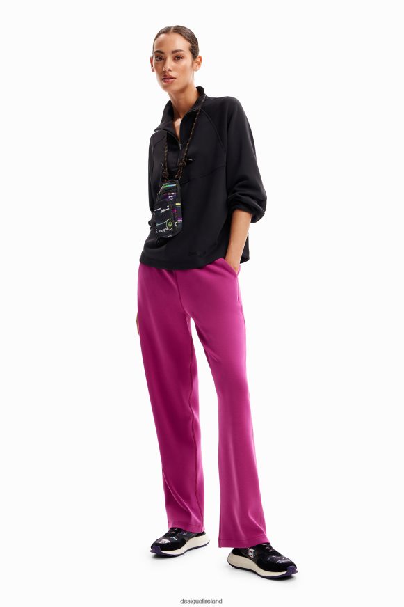 Desigual Women Oversize sport sweatshirt Clothing PFVZ0B172