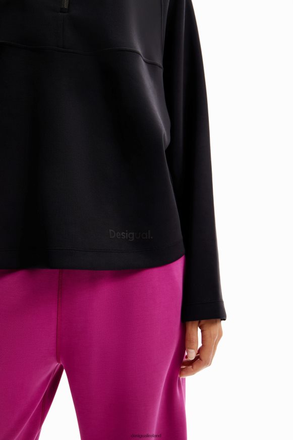 Desigual Women Oversize sport sweatshirt Clothing PFVZ0B172