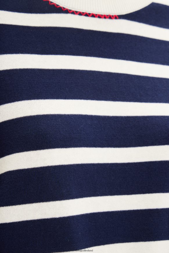Desigual Women Sailor stripes pullover Clothing PFVZ0B836