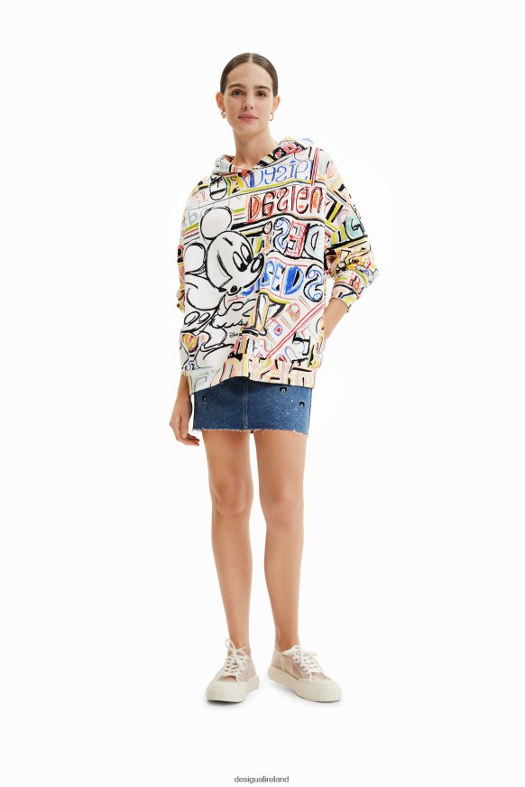 Desigual Women Disney's Mickey Mouse illustration sweatshirt Clothing PFVZ0B920