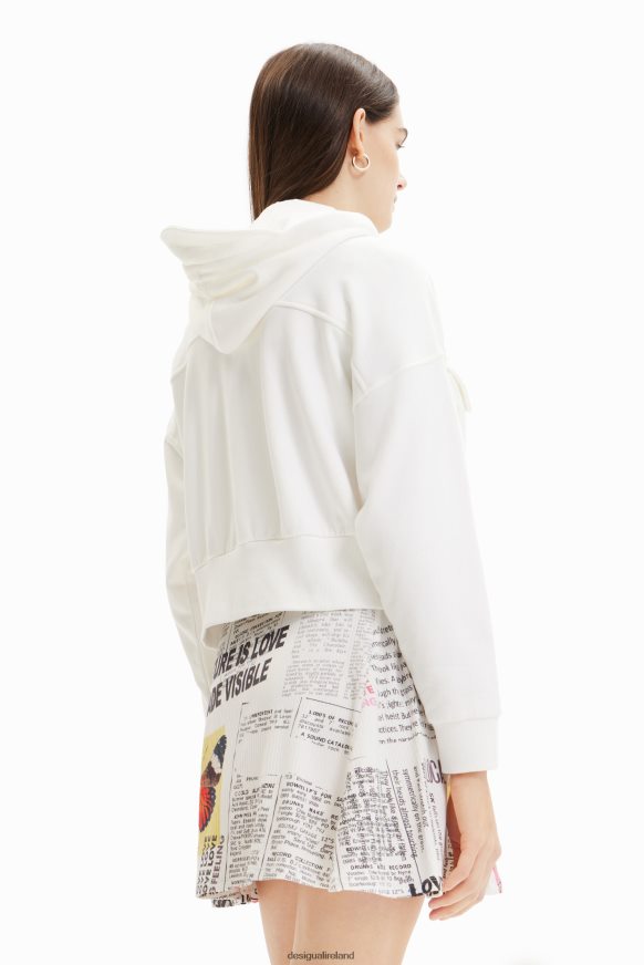 Desigual Women Oversize pockets sweatshirt Clothing PFVZ0B337