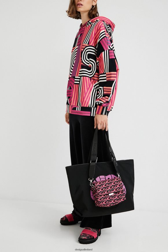 Desigual Women Oversized long hoodie Clothing PFVZ0B1129