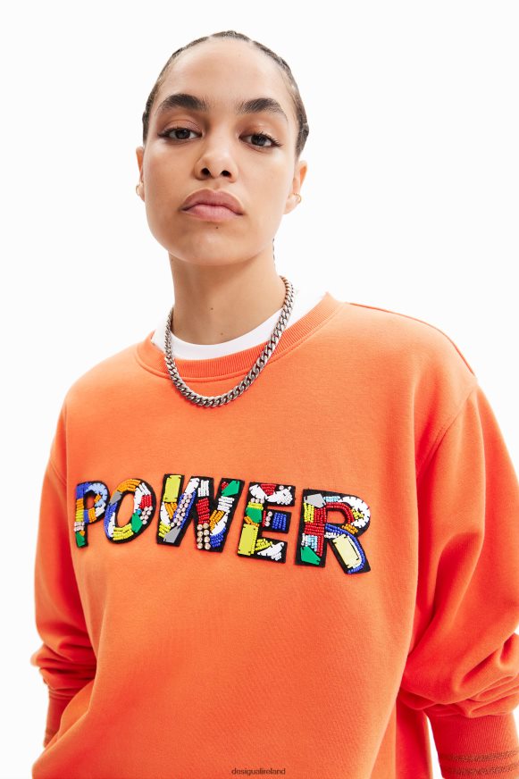 Desigual Women Power patch sweatshirt Clothing PFVZ0B422