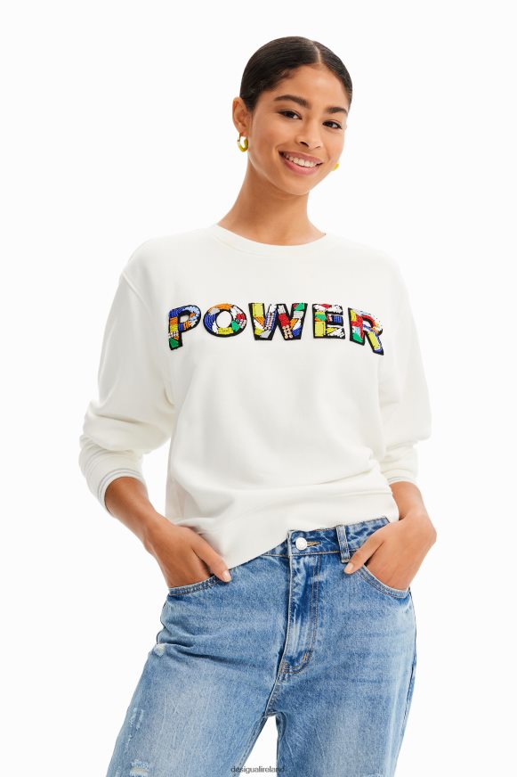 Desigual Women Power patch sweatshirt Clothing PFVZ0B795