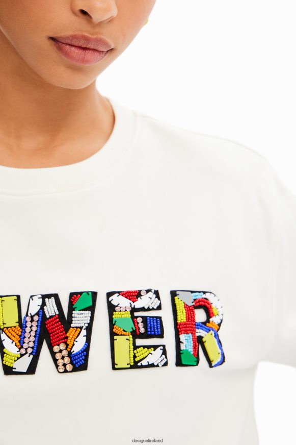 Desigual Women Power patch sweatshirt Clothing PFVZ0B795