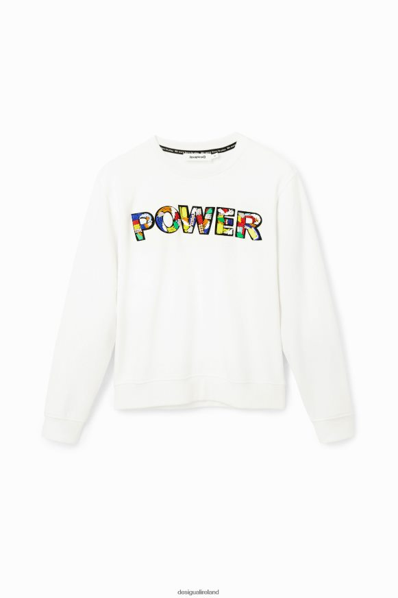 Desigual Women Power patch sweatshirt Clothing PFVZ0B795