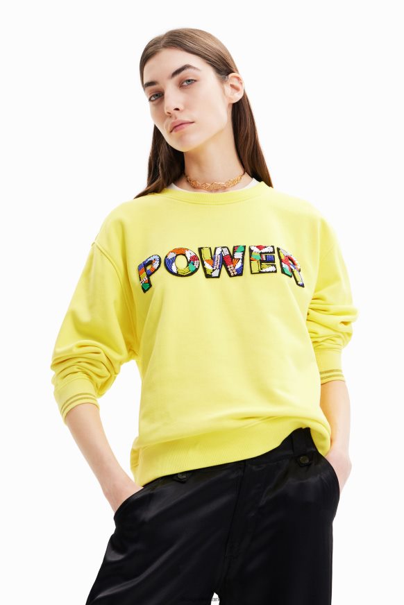 Desigual Women Power patch sweatshirt Clothing PFVZ0B919