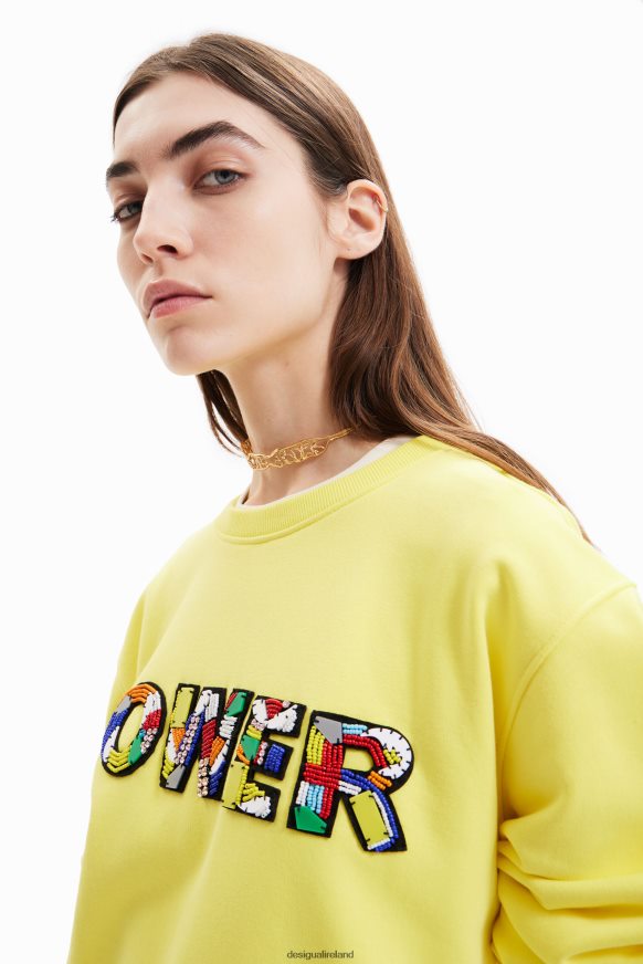 Desigual Women Power patch sweatshirt Clothing PFVZ0B919