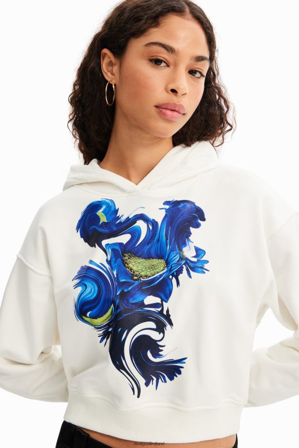 Desigual Women Short arty hoodie Clothing PFVZ0B830