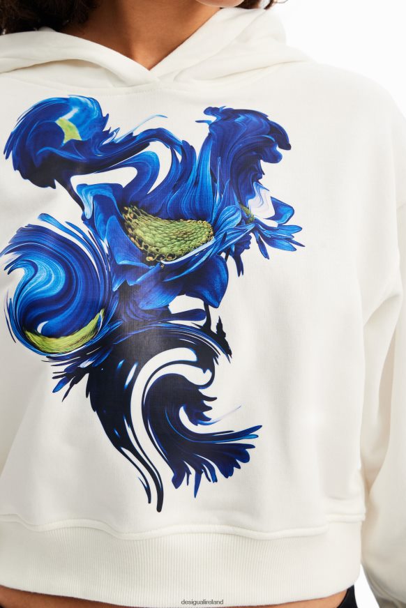 Desigual Women Short arty hoodie Clothing PFVZ0B830