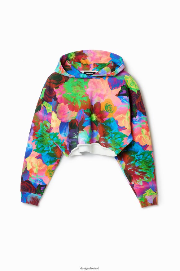 Desigual Women Short oversize hoodie Clothing PFVZ0B500