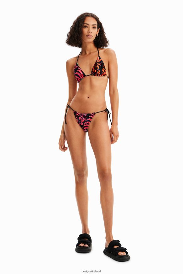 Desigual Women Reversible triangle bikini top Clothing PFVZ0B526