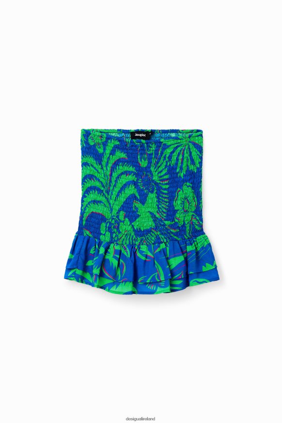 Desigual Women Slim tropical mini skirt Clothing PFVZ0B711