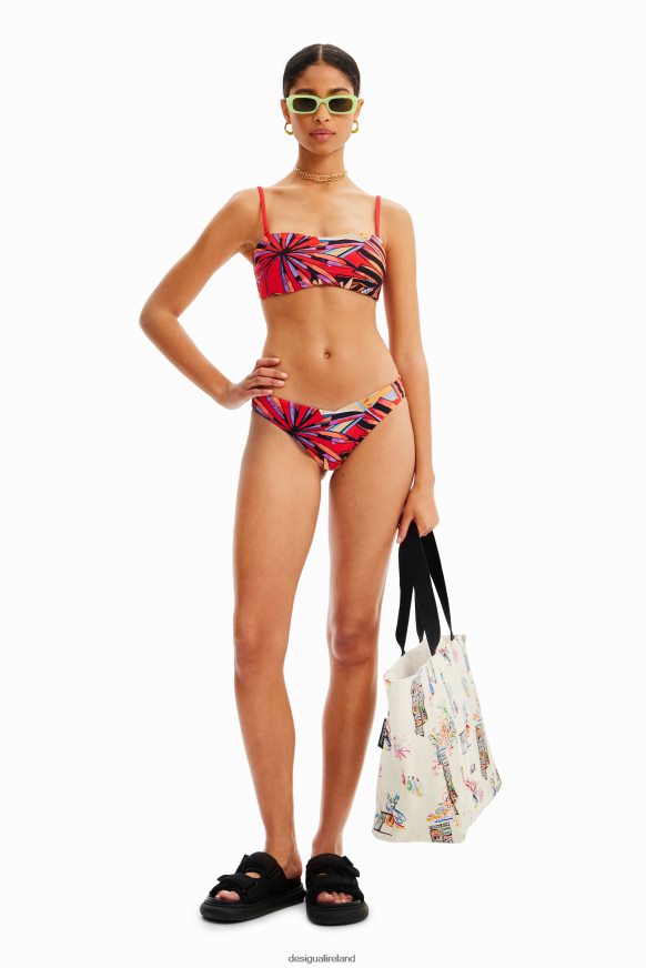 Desigual Women Tropical bikini bottoms Clothing PFVZ0B414