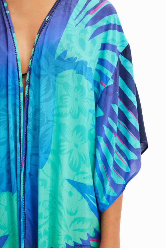 Desigual Women Tropical open kimono Clothing PFVZ0B995