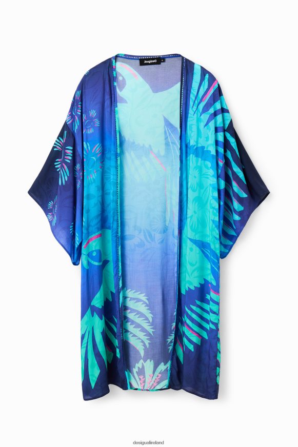 Desigual Women Tropical open kimono Clothing PFVZ0B995