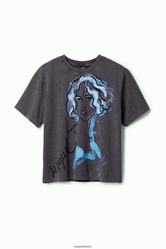 Desigual Women Illustration T-shirt Clothing PFVZ0B63