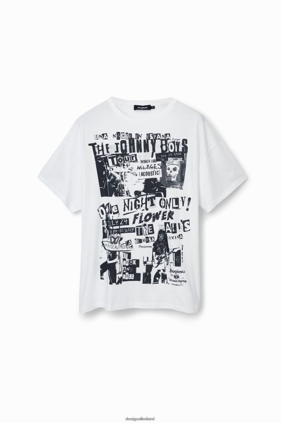 Desigual Women Johnson Hartig unisex oversize T-shirt Clothing PFVZ0B439
