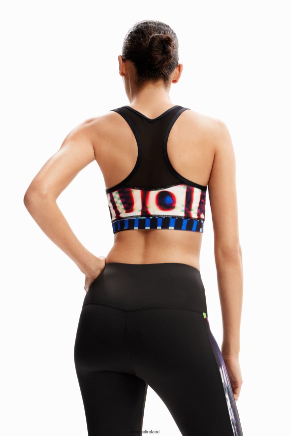 Desigual Women Logo sport top Clothing PFVZ0B207