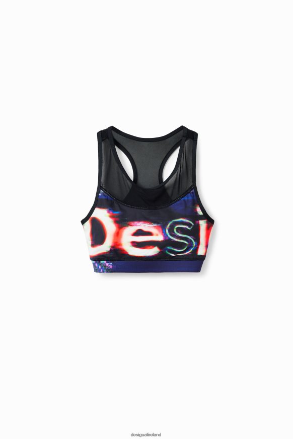 Desigual Women Logo sport top Clothing PFVZ0B207