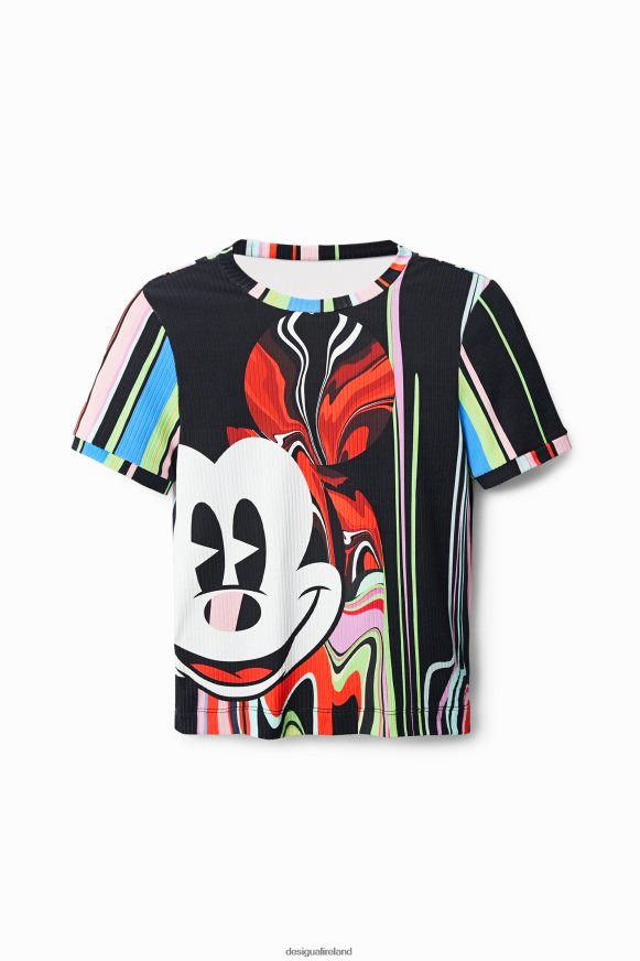 Desigual Women M. Christian Lacroix Mickey Mouse T-shirt Clothing PFVZ0B1070