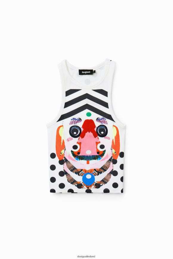 Desigual Women M. Christian Lacroix polka dot T-shirt Clothing PFVZ0B518