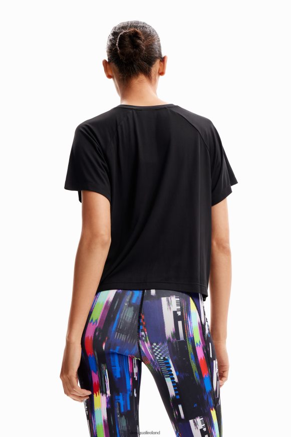 Desigual Women Mesh sport T-shirt Clothing PFVZ0B209