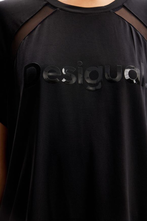 Desigual Women Mesh sport T-shirt Clothing PFVZ0B209