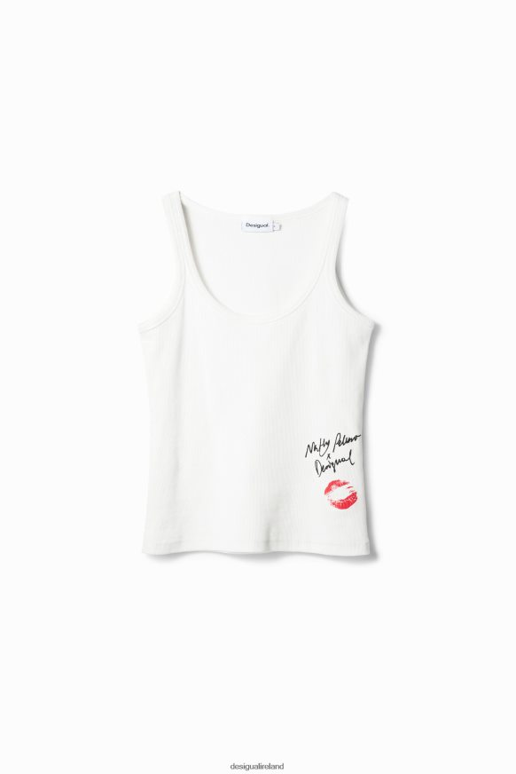 Desigual Women Nathy Peluso kiss vest top Clothing PFVZ0B486