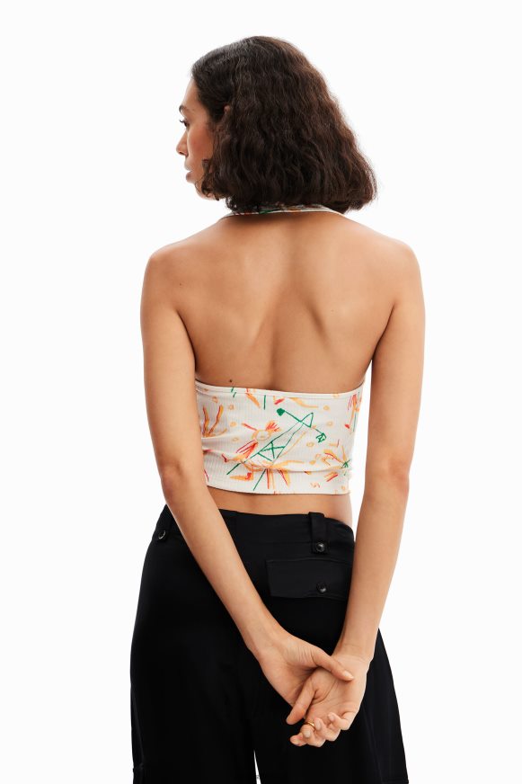 Desigual Women Short gathered top Clothing PFVZ0B663